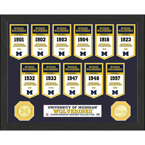 University of Michigan Those Who Stay Will Be Champions Banner