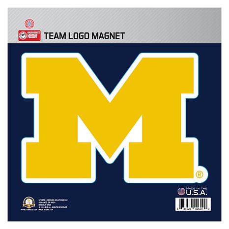 SDS University of Michigan Football Helmet Car Magnet (6 1/2 x 8)