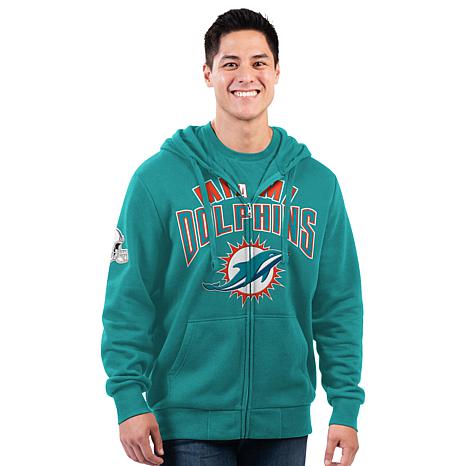 Officially Licensed NFL 2-piece Combo Tee with Hoodie by Glll - Dolphins