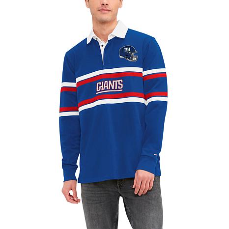 Officially Licensed NFL Cory Varsity Rugby Shirt by Tommy Hilfiger - Giants