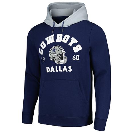 Football Fan Shop Officially Licensed NFL Men's Black Label Fleece Hoodie by Giii - Cowboys