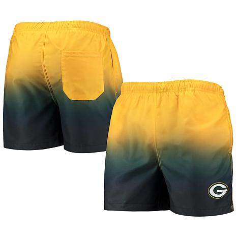 Green Bay Packers Floral Swimming Trunks FOCO