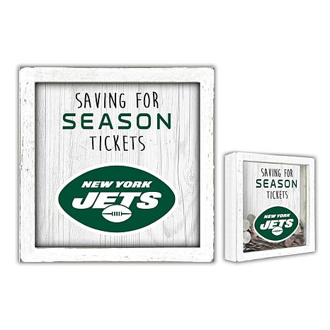 Officially Licensed NFL New York Jets Saving for Tickets Money Box