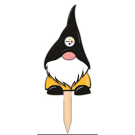 Accents  Steelers Gnome Grey Nfl Football Sports Fan Pittsburgh