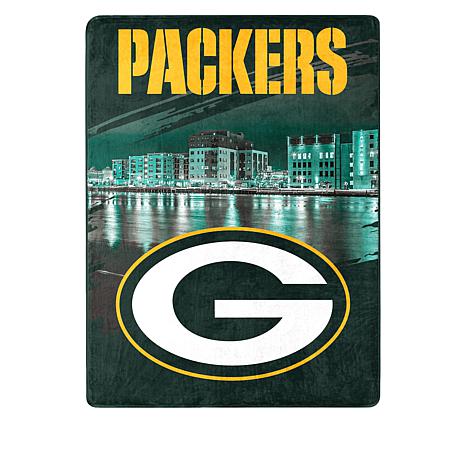 Offically Licensed NFL 60 x 80 Raschel Throw - Packers