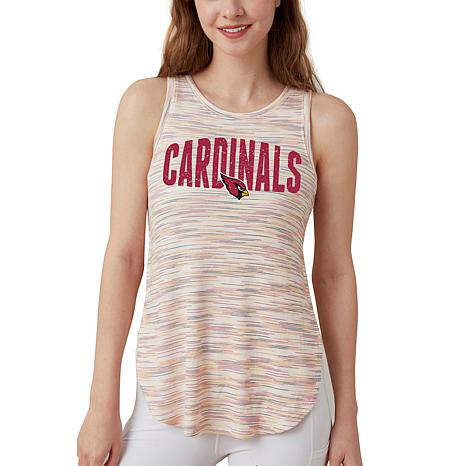 Football Fan Shop Officially Licensed NFL Women's Sunray Tank by Concepts Sport - Cardinals