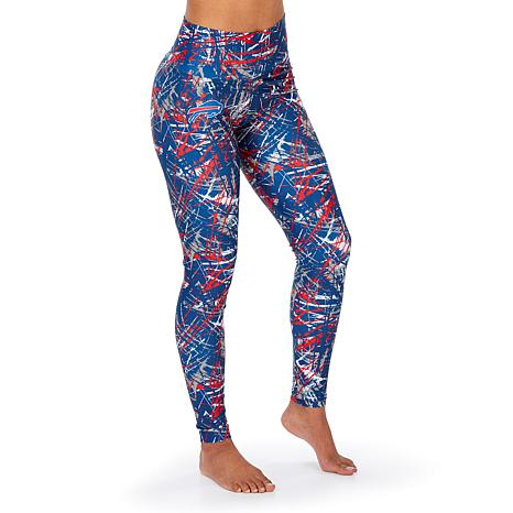 Buffalo Bills NFL Womens Solid Big Wordmark Leggings