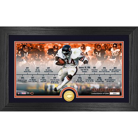 Walter Payton-Hall of Fame Commemorative Action Print