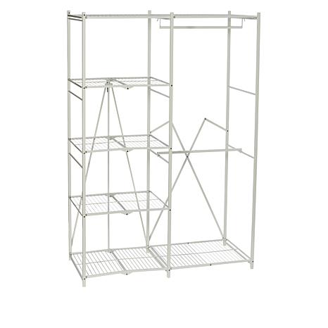 Origami Large Steel Closet - White