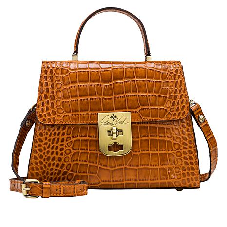 Patricia Nash Dolina Leather Satchel - 20918146