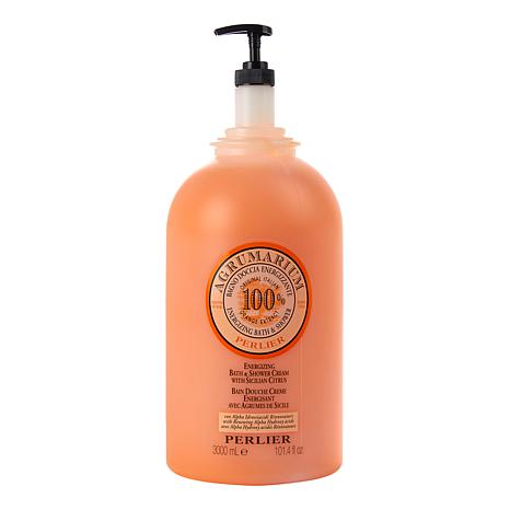 Perlier Bath and Shower Cream Agrumarium Sicilian Citrus 3 L- 101.4 fl. oz.