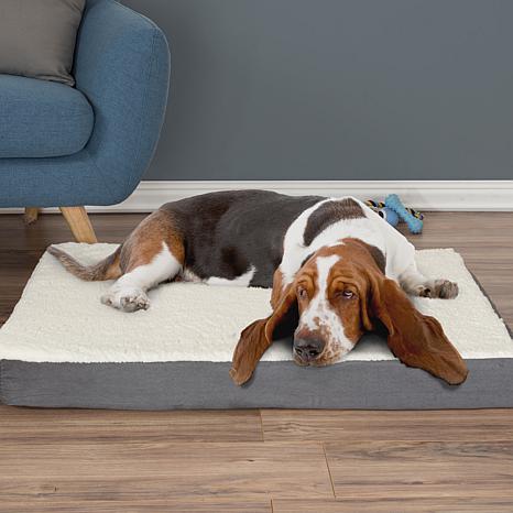 petmaker orthopedic sherpa dog bed