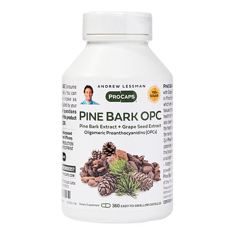 Pine Bark OPC Anti-Oxidants - 360 Capsules