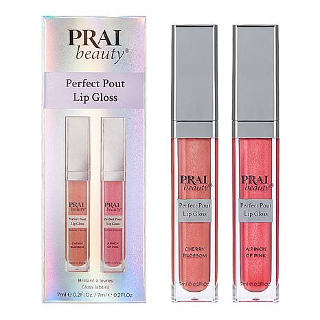 PRAI Beauty 2-piece Perfect Pout Lip Gloss Set - 22235598 | HSN