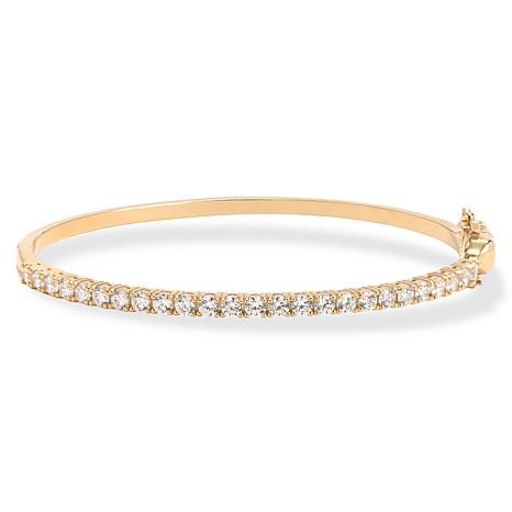 Radiance by Absolute™ Magnetic Clasp Tennis Bangle Bracelet | HSN