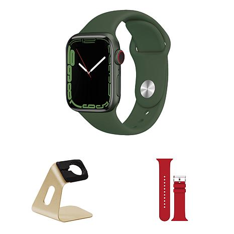 全国無料新作Apple Watch 7 GPS＋Cellular 41mmスターライト Apple Watch本体