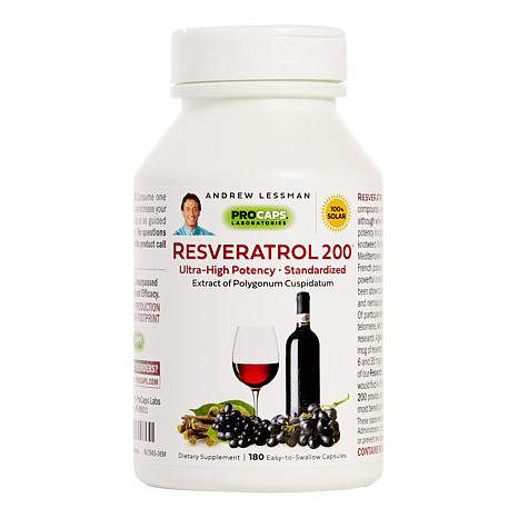 Resveratrol-200 - 180 Capsules - 6819153 