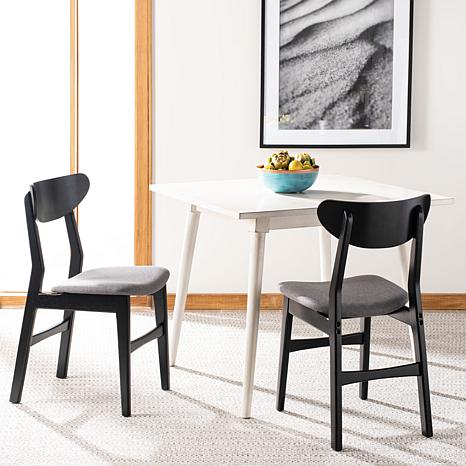 Safavieh Lucca Retro Black Dining Chair 2 Pack 9469767 Hsn