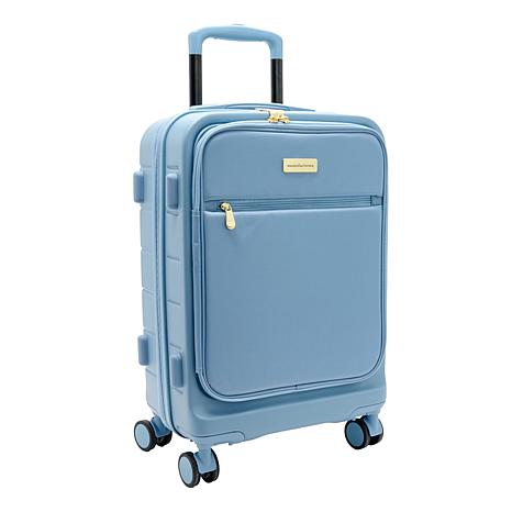 $119.99, Was $145, 17% Off! Samantha Brown Frontload 22" Hardside Carry-On with Antitheft Lock dealfomo