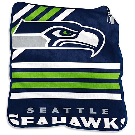 Seattle Seahawks 50'' x 60'' Native Raschel Plush Throw Blanket