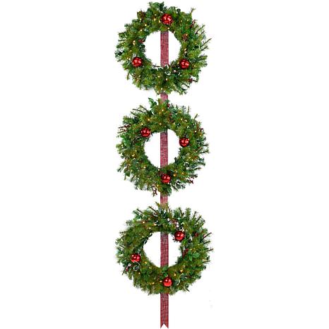 Set of 3 Holly Berry 24