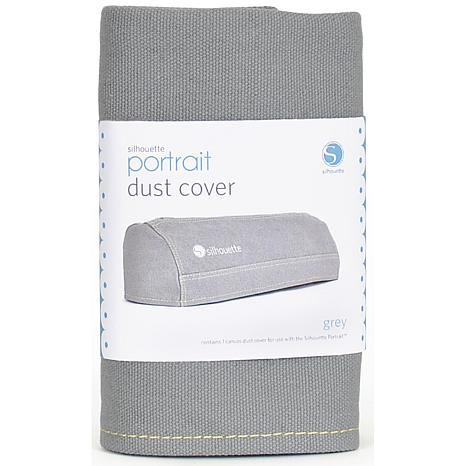 Silhouette Portrait Dust Cover - Gray