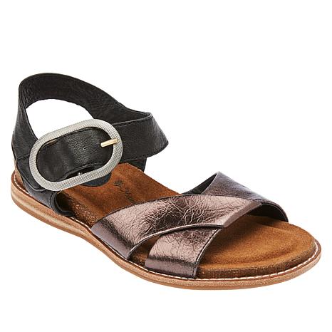 Sofft Bayo Leather/Suede Casual Luxe Sandal - 20295348 | HSN