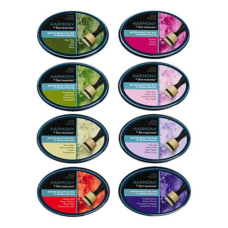 Crafts & Sewing Spectrum Noir Harmony Water-Reactive Ink Pads Set of 8