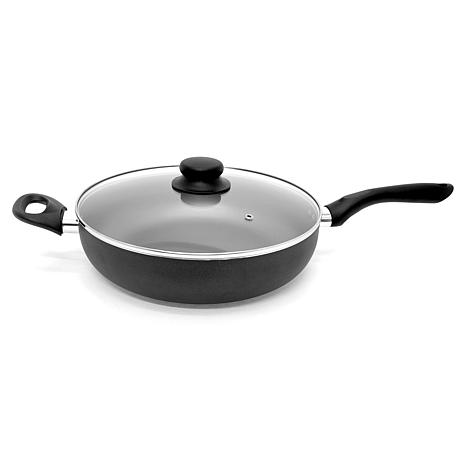 Starfrit Starbasix 11 Nonstick Aluminum Deep Fry Pan with Lid - 20356689