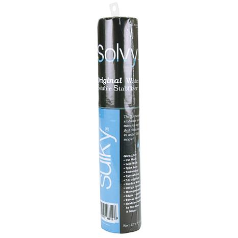Sulky Solvy Water Soluble Stabilizer - 12 x 9 Yards