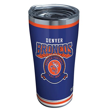 Nfl Denver Broncos Stainless Steel Wine Tumbler 12oz