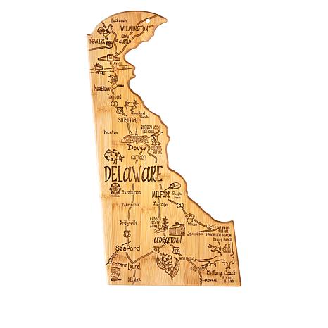 Totally Bamboo Destination Line State-Shaped Cutting Board - 20228381 | HSN