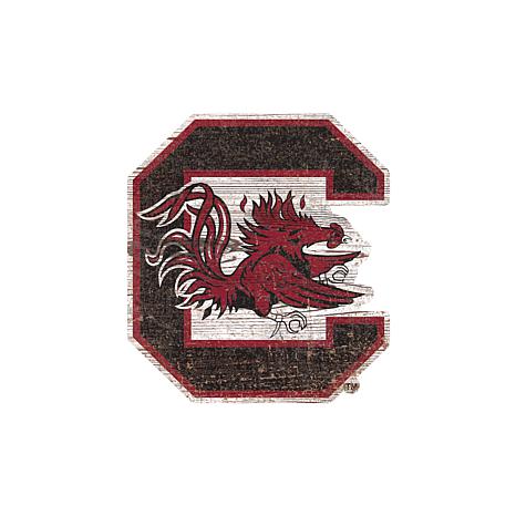 University of South Carolina Distressed Logo Cutout Sign - 9368100 | HSN