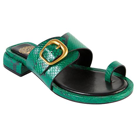 Vince Camuto Leather Toe Loop Sandal