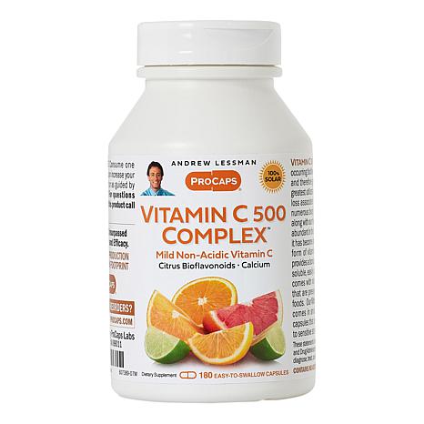 Vitamin C-500 Complex - 180 Capsules Vitamin C-500 Complex - 180 Capsules