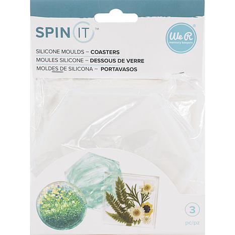 We R Makers Spin It Epoxy Mold 3/Pkg Coaster - 21038072