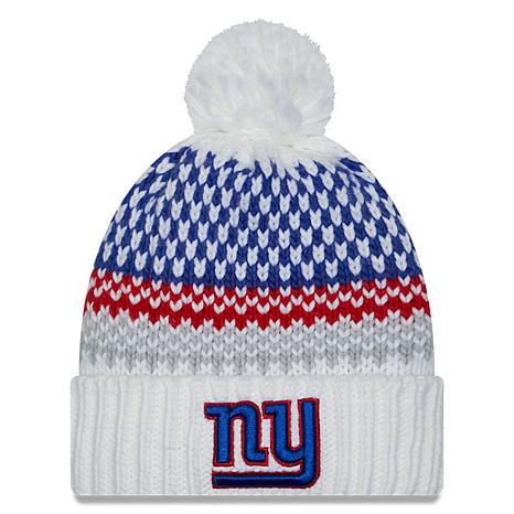 Youth New Era Black York Giants 2023 NFL Crucial Catch Cuffed Knit Hat