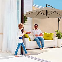 10' Hanging Cantilever Patio Umbrella - Sand