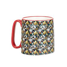 10 Strawberry Street Bella Autum Floral, Set of 4