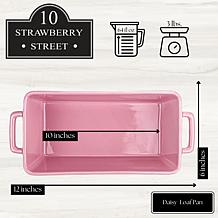 10 Strawberry Street Daisy Loaf Pan - Pink