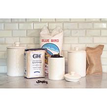 10
Strawberry Street Diamond 3-piece Canister Set
