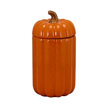 10 Strawberry Street Graduated Pumpkin Canister Set, Orange