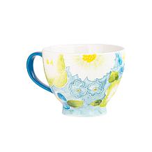 10 Strawberry Street Petaluxe Mug, Daisy, Set of 4