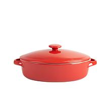 10 Strawberry Street Sienna Covered Casserole 10" and 7" Bakeware Set