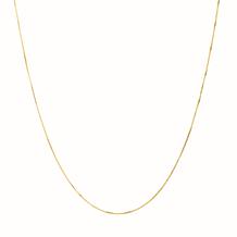 10K Yellow Gold Classic Box Chain with Lobster Clasp