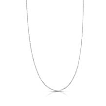 10K Yellow Gold Classic Diamond Cut Adjustable Cable Chain Necklace