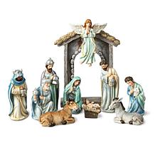 Glitzhome 12pcs Resin Nativity Figurine Set - 20744750 | HSN