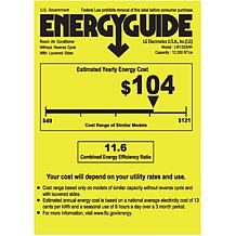 11,500/12,000 BTU 230V Window-Mounted Air Conditioner with Heat 
