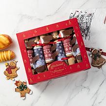 12-Pack Christmas Party Crackers with Dog Design