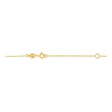14K Yellow Gold Cancer Zodiac Sign Necklace